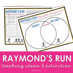 Plot diagram of raymond's run