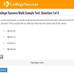 Pert math test answer key