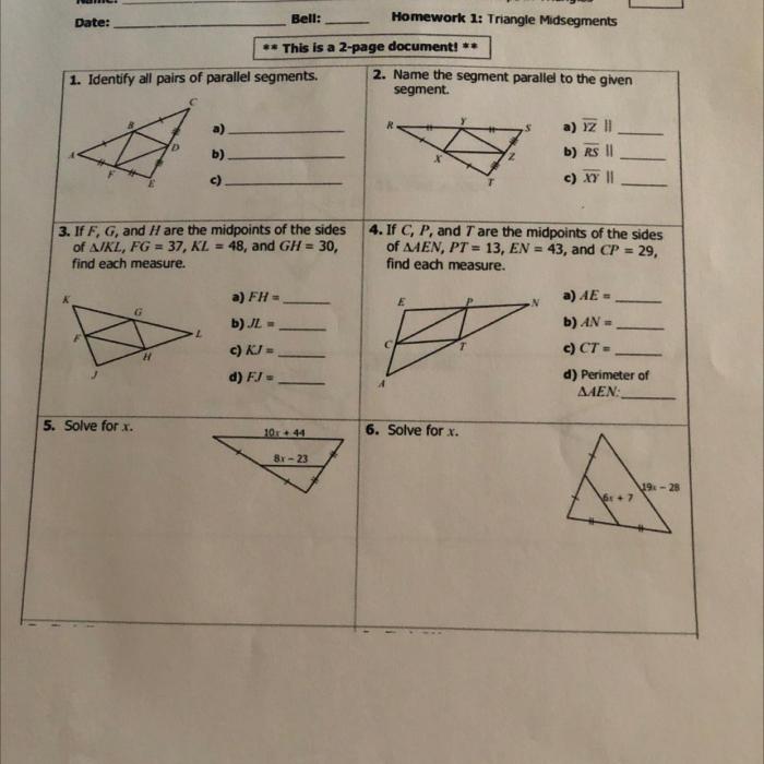 Unit pythagorean theorem homework 5 answer key